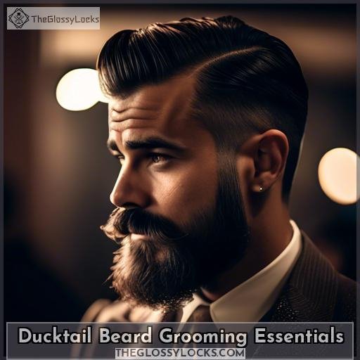 Ducktail Beard Grooming Essentials