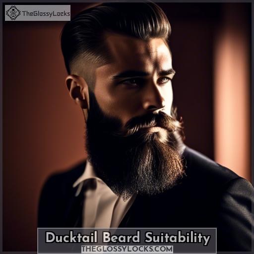 Ducktail Beard Suitability
