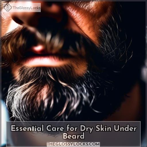 Essential Care for Dry Skin Under Beard