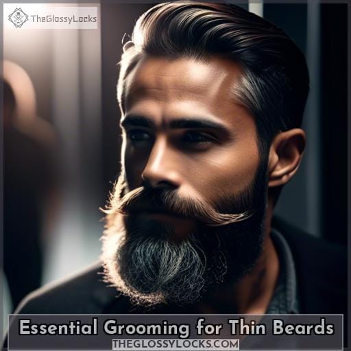 Essential Grooming for Thin Beards