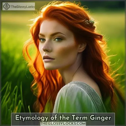 Etymology of the Term Ginger
