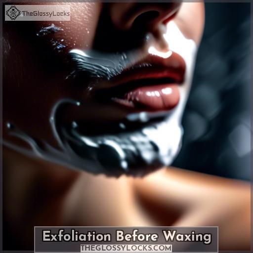 Exfoliation Before Waxing