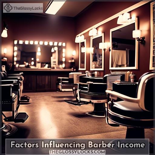 Factors Influencing Barber Income
