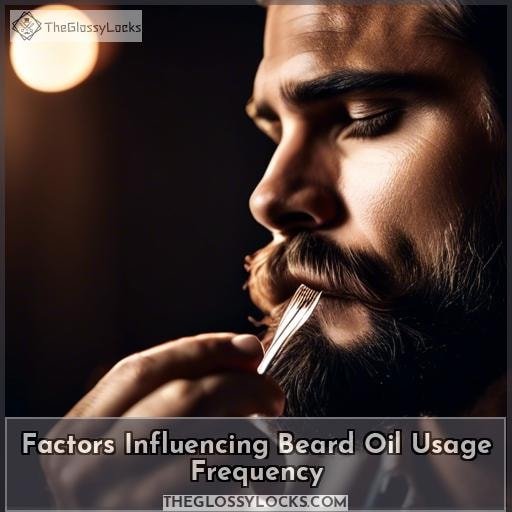 Factors Influencing Beard Oil Usage Frequency