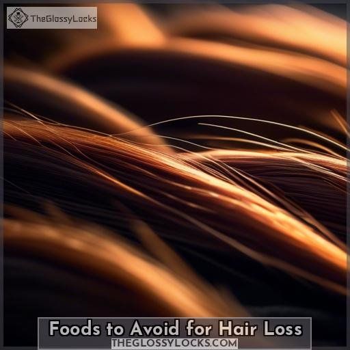 Foods to Avoid for Hair Loss