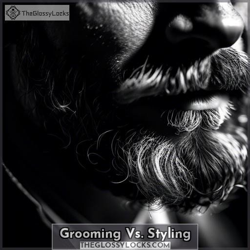 Grooming Vs. Styling