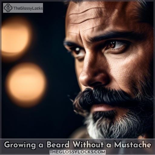 Growing a Beard Without a Mustache