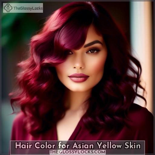 Hair Color for Asian Yellow Skin