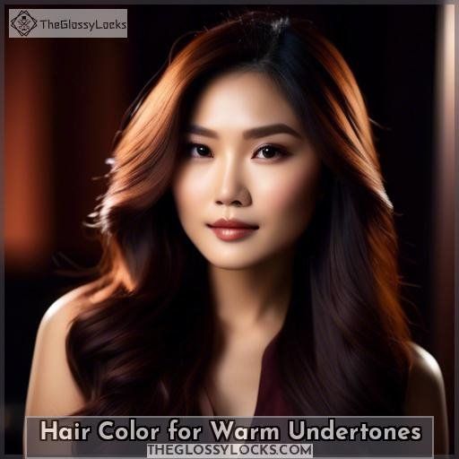 Hair Color for Warm Undertones