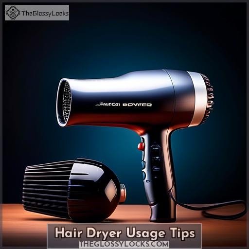 Hair Dryer Usage Tips
