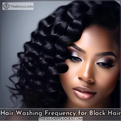 Hair Washing Frequency for Black Hair