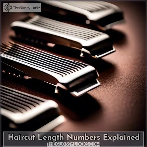 Haircut Length Numbers Explained