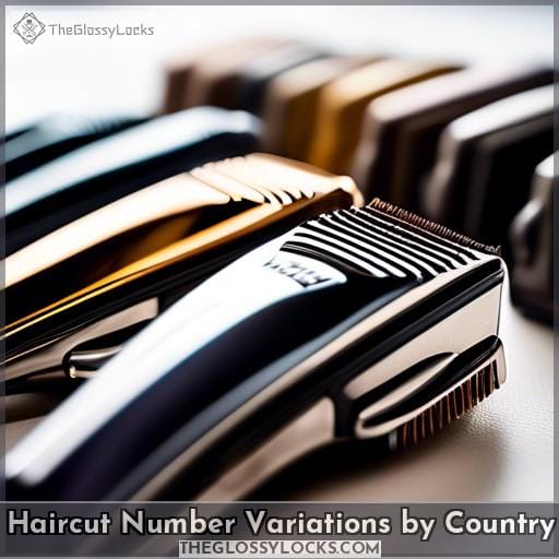 Haircut Number Variations by Country