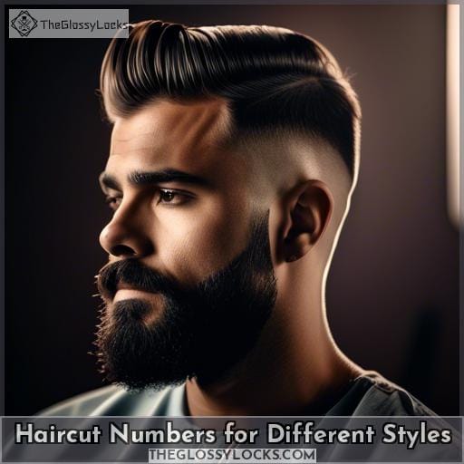 Haircut Numbers for Different Styles