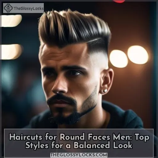 haircuts for round faces men