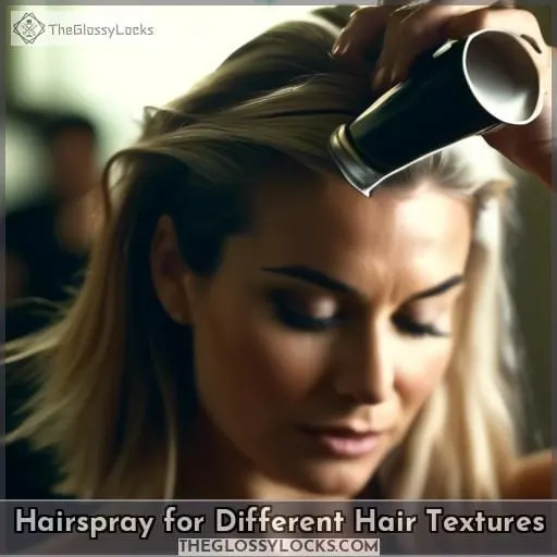 Hairspray for Different Hair Textures
