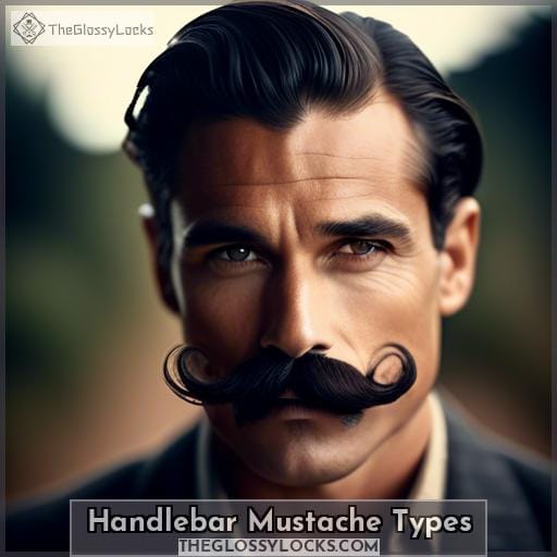 Handlebar Mustache Types
