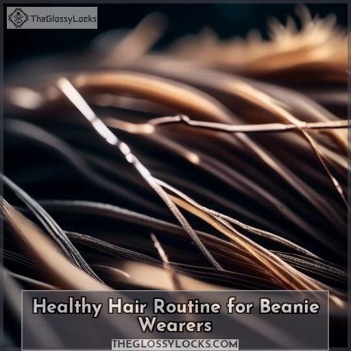 Healthy Hair Routine for Beanie Wearers