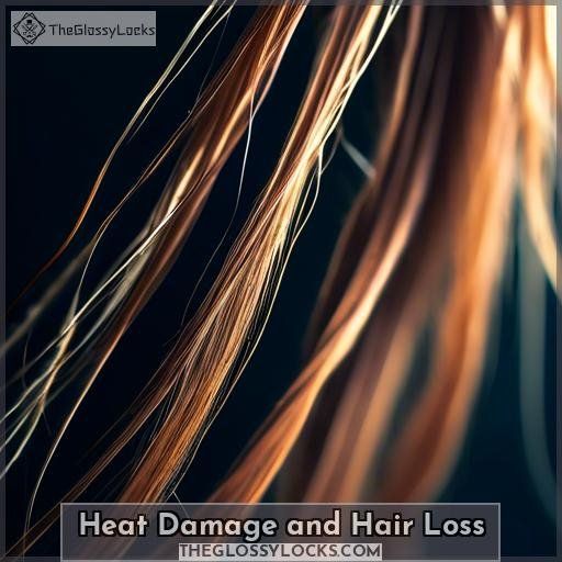 Heat Damage and Hair Loss