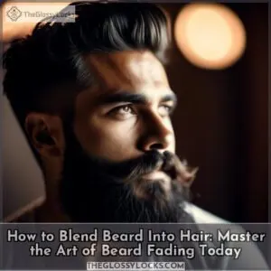 how to blend beard into hair
