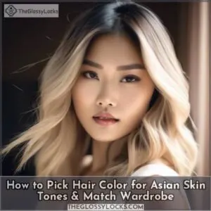 how to choose hair color for asian skin tone