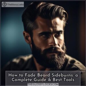 how to fade beard sideburns