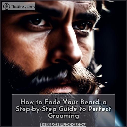 how to fade your own beard