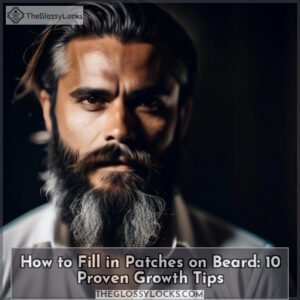 how to fill in patches on beard