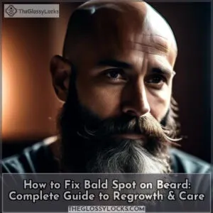 how to fix bald spot on beard