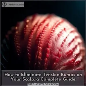 how to get rid of tension bumps on scalp