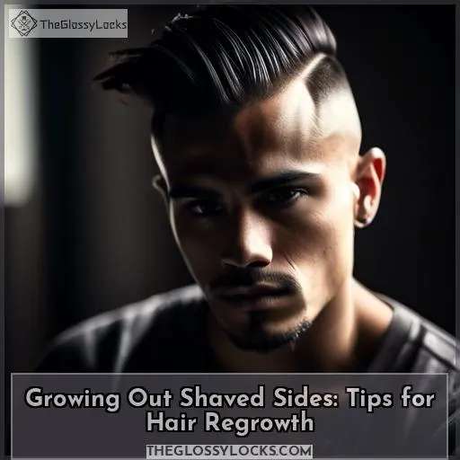 how to grow out shaved sides