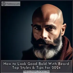 how to look good bald with a beard