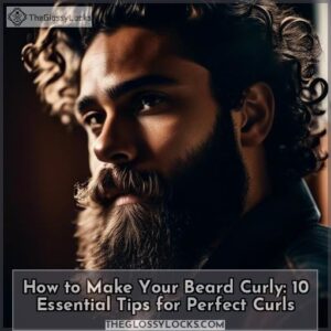 how to make your beard curly