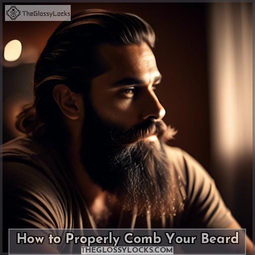How to Properly Comb Your Beard