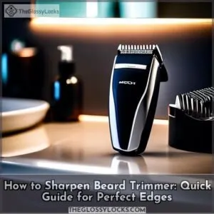 how to sharpen beard trimmer