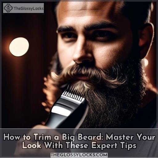 how to trim a big beard