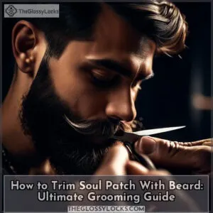 how to trim soul patch with beard