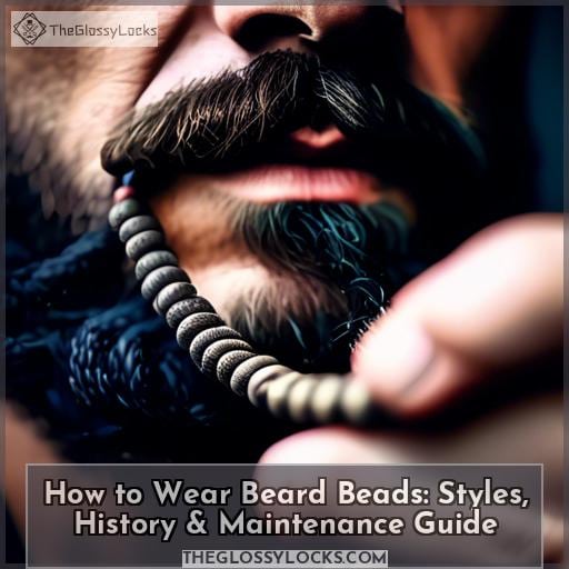 how to wear beard beads