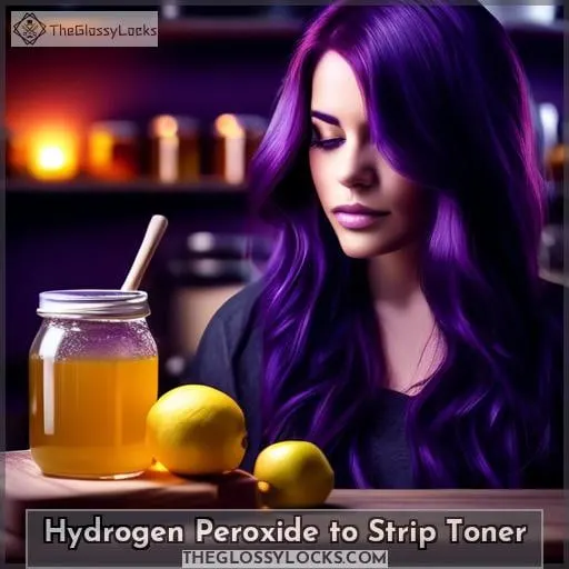 Hydrogen Peroxide to Strip Toner