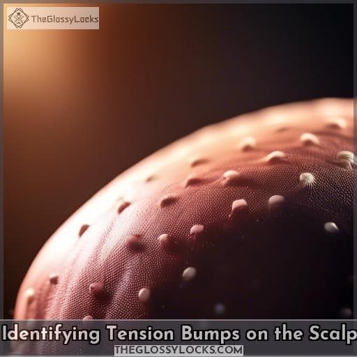 Identifying Tension Bumps on the Scalp