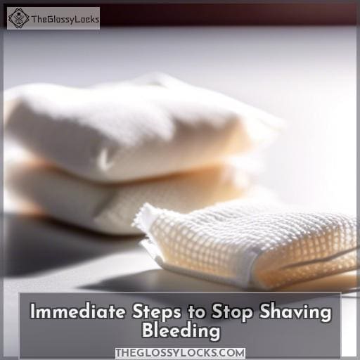 Immediate Steps to Stop Shaving Bleeding
