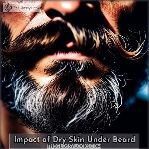 Impact of Dry Skin Under Beard