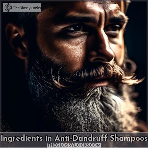 Ingredients in Anti-Dandruff Shampoos