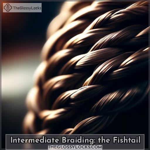 Intermediate Braiding: the Fishtail