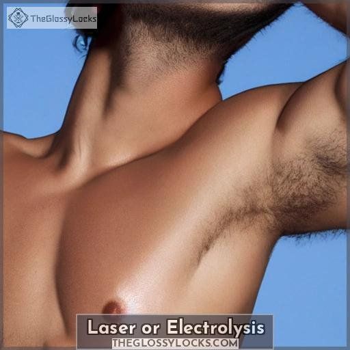 Laser or Electrolysis