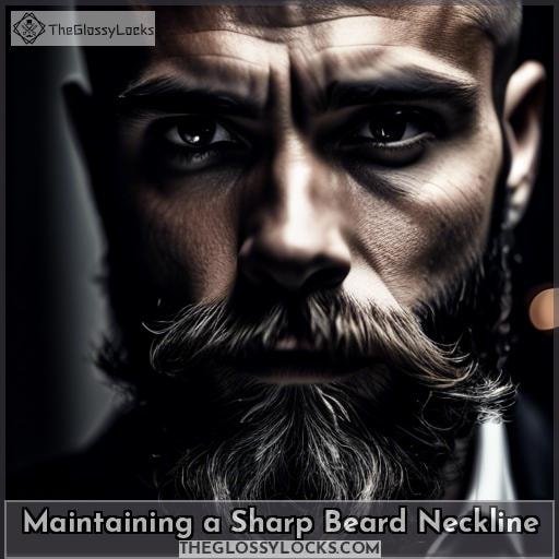 Maintaining a Sharp Beard Neckline