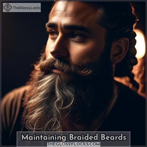 Maintaining Braided Beards