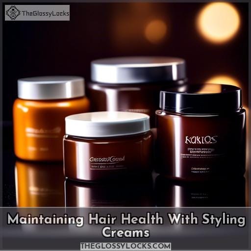 Maintaining Hair Health With Styling Creams