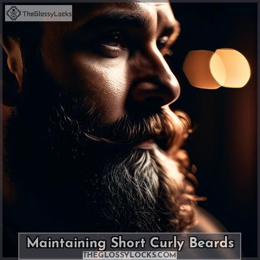 Maintaining Short Curly Beards