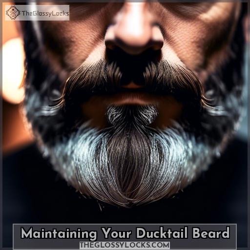 Maintaining Your Ducktail Beard